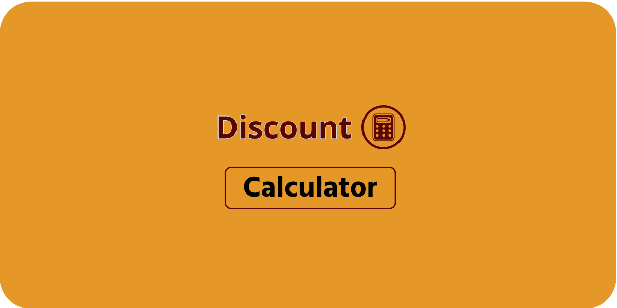 Discount Calculator